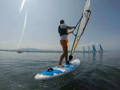 Location Planche à voile sur lac Léman