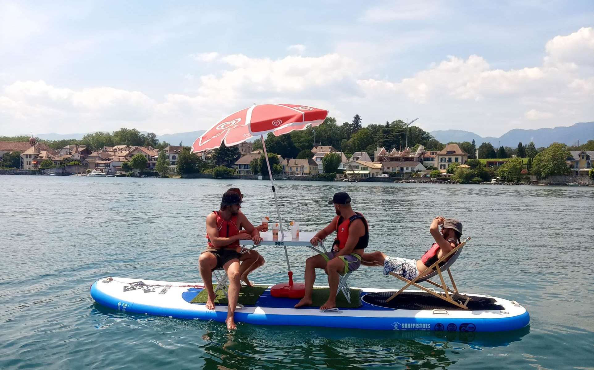 Location Sumo Paddle sur lac Léman